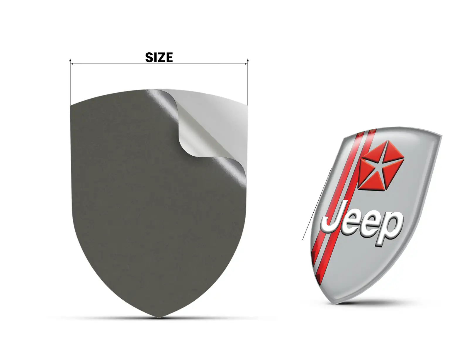Jeep Vinilos Auto Negocio Limitados Universal Estrella